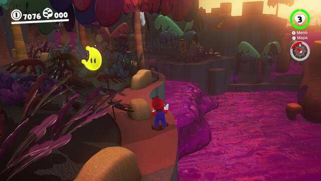 Super Mario Odyssey - Pistas arísticas - Cara oculta Energiluna 21