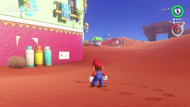 Super Mario Odyssey - Pistas arísticas - Reino de las arenas - Pista artística