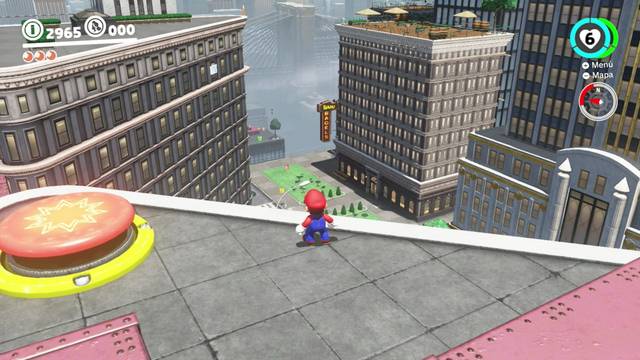 Super Mario Odyssey - Pistas arísticas - Reino Urbano - Pista artística