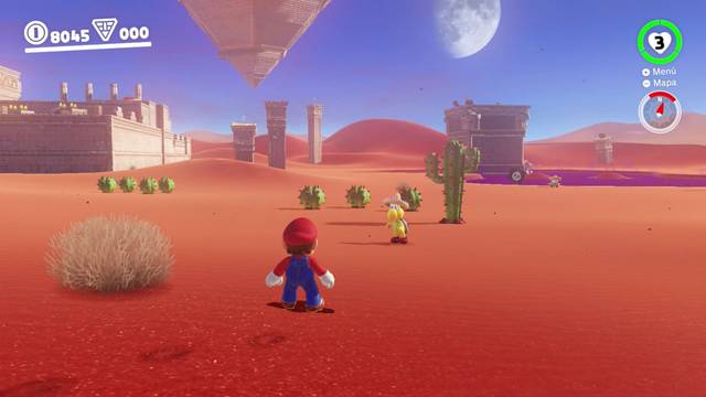 Super Mario Odyssey - Pistas arísticas - Reino Arbolado - Koopa