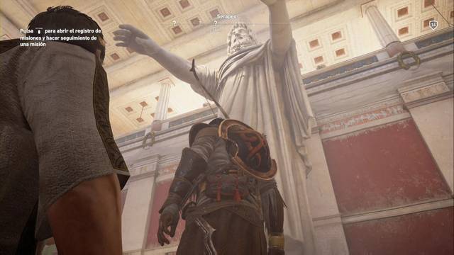 Assassin Creed Origins - Misin secundaria: Que Serapis nos una - Estatua