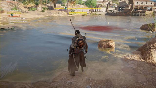 Assassin Creed Origins - Misin secundaria: Filsofo por sorpresa - Localiza los puntos de investigacin
