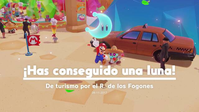 Super Mario Odyssey - Ruta del Taxi - Reino de los Fogones - Energiluna 48