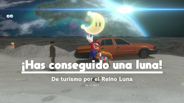 Super Mario Odyssey - Ruta del Taxi - Reino Luna - Energiluna 25