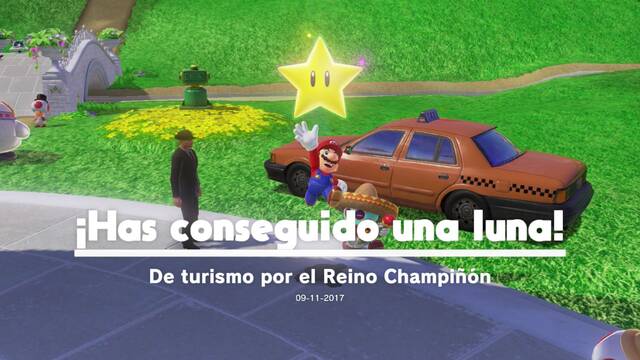 Super Mario Odyssey - Ruta del Taxi - Reino Champiñón - Energiluna 40