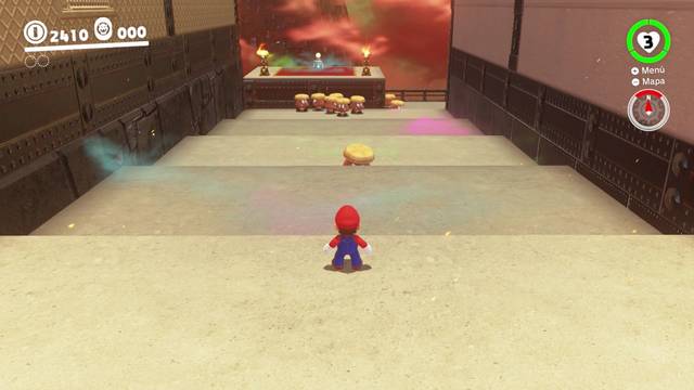 Super Mario Odyssey - Reino de Bowser - Energiluna 19 - Goombas