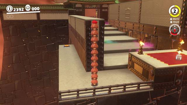 Super Mario Odyssey - Reino de Bowser - Energiluna 19 - Símbolo de Goombas