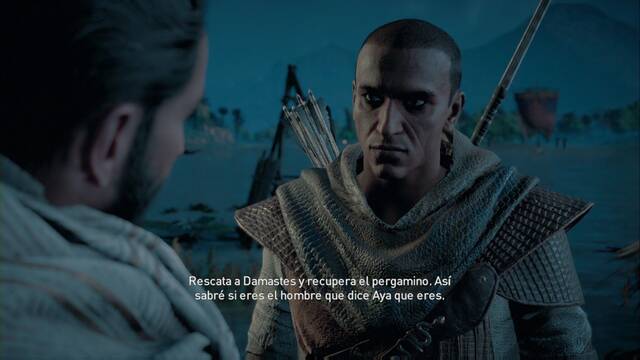 Assassin Creed Origins - El medjay de Egipto - El encargo de Apolodoro