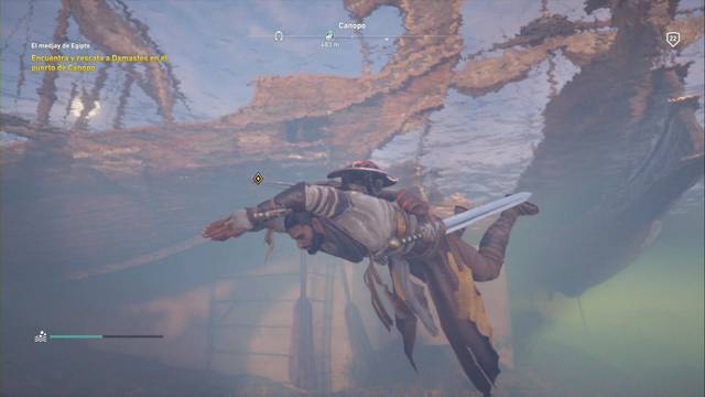 Assassin Creed Origins - El medjay de Egipto - Bajo el agua no te vern