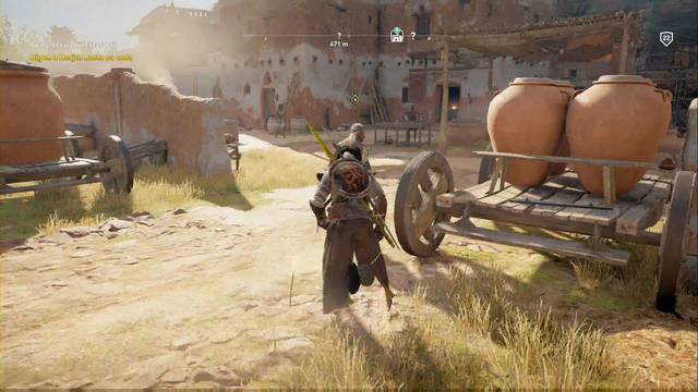 Assassin Creed Origins - La mordedura del Escarabajo - Sigue Harjuf