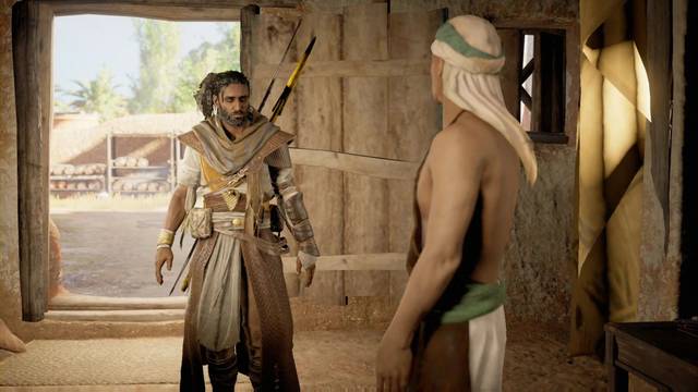 Assassin Creed Origins - La mordedura del Escarabajo - Harjuf te hablará del Escarabajo