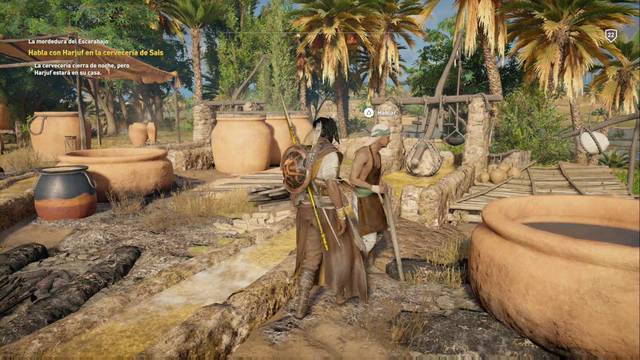 Assassin Creed Origins - La mordedura del Escarabajo - Harjuf