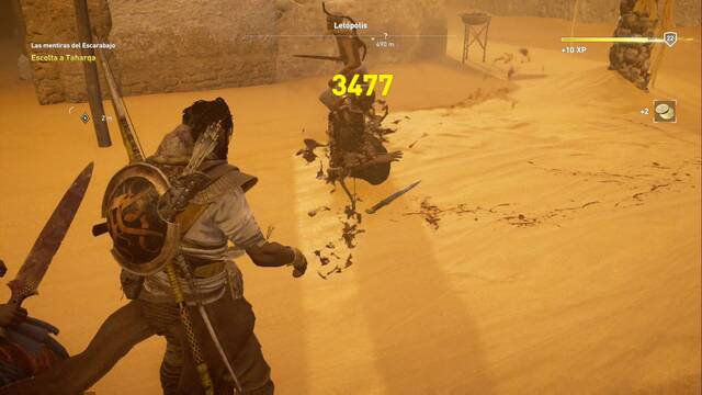 Assassin Creed Origins - Las mentiras del Escarabajo - Acaba con todos los bandidos