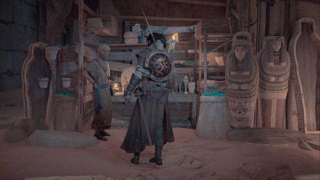 Assassin Creed Origins - La Hiena - Mered, el contacto de Apolodoro