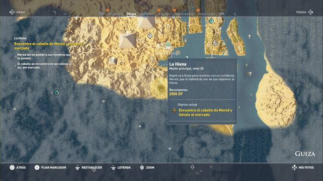 Assassin Creed Origins - La Hiena - Mered quiere su caballo