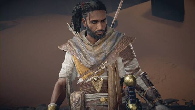 Assassin Creed Origins - La Hiena - Bayek abre el sarcófago