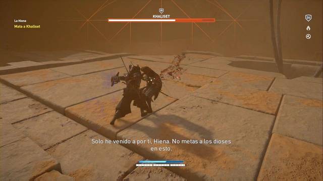 Assassin Creed Origins - La Hiena - No puede defenderse de tus ataques
