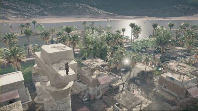 Assassin Creed Origins - La máscara del Lagarto - Activa las atalayas