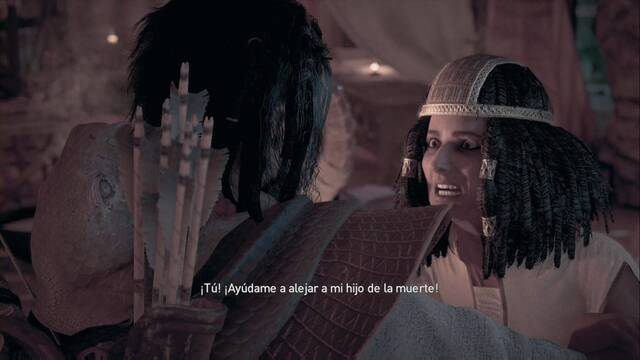 Assassin Creed Origins - La máscara del Lagarto - Una madre desesperada
