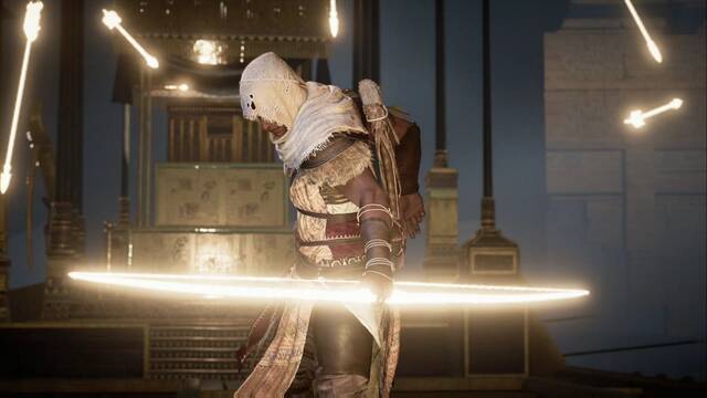 Assassin Creed Origins - La máscara del Lagarto - La luz como única arma