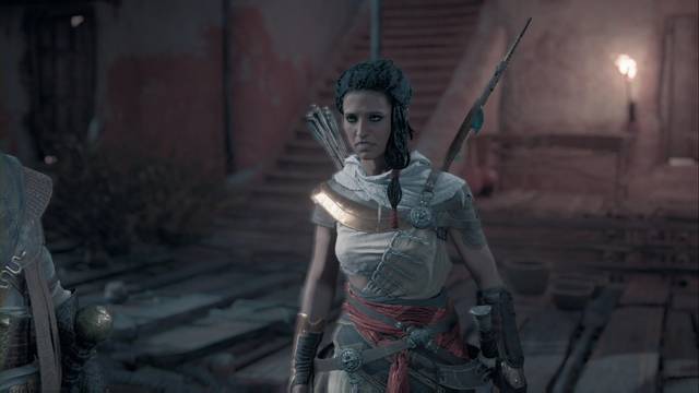 Assassin Creed Origins - La máscara del Lagarto - Aya está de vuelta