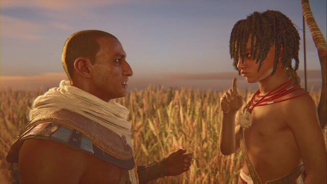 Assassin Creed Origins - La máscara del Lagarto - Bayek sigue teniendo visiones