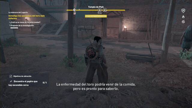 Assassin Creed Origins - La máscara del Lagarto - Rompe la puerta