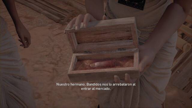 Assassin Creed Origins - La máscara del Lagarto - Alguien las obligó a envenenar al toro