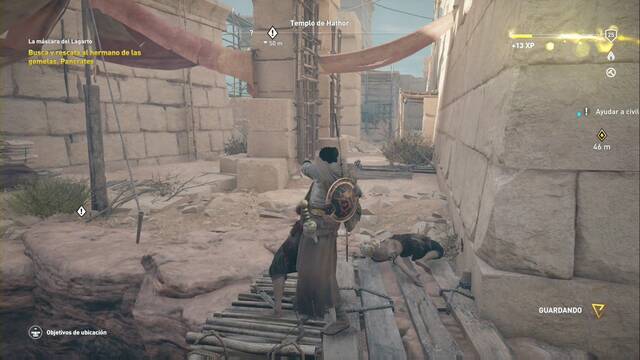 Assassin Creed Origins - La máscara del Lagarto - Acaba con los soldados