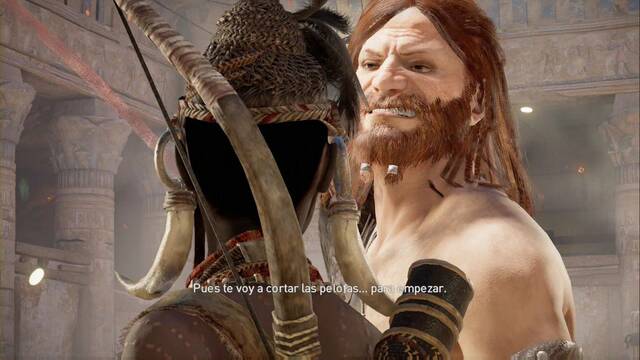 Assassin Creed Origins - Las fauces del Cocodrilo - Kensa los tiene bien puestos