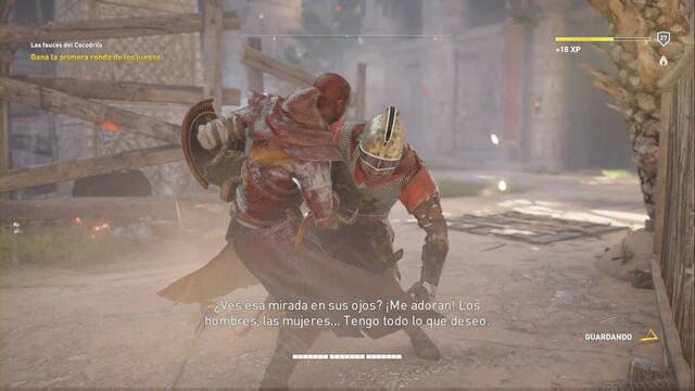 Assassin Creed Origins - Las fauces del Cocodrilo - Usa la Sobrecarga siempre que puedas