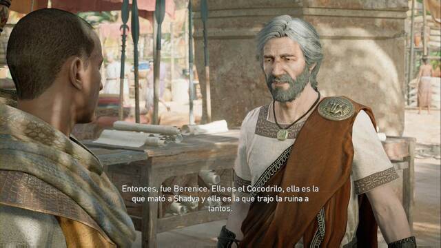 Assassin Creed Origins - Las fauces del Cocodrilo - Hotefres conoce a Berenice