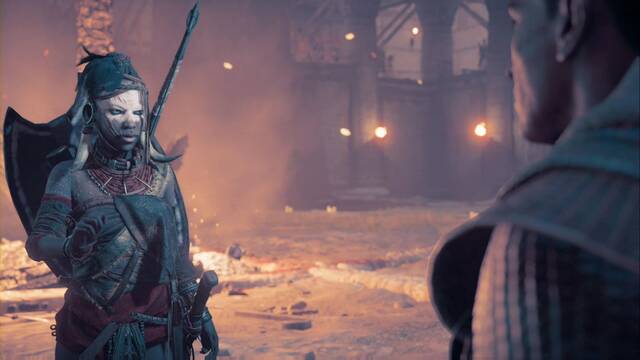 Assassin Creed Origins - Las fauces del Cocodrilo - Kensa pide que contemos con ella