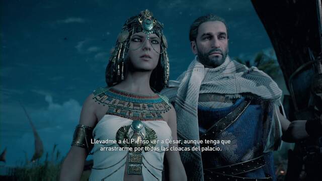 Assassin Creed Origins - Al estilo gabiniano - Cleopatra recurre a su última opción, César