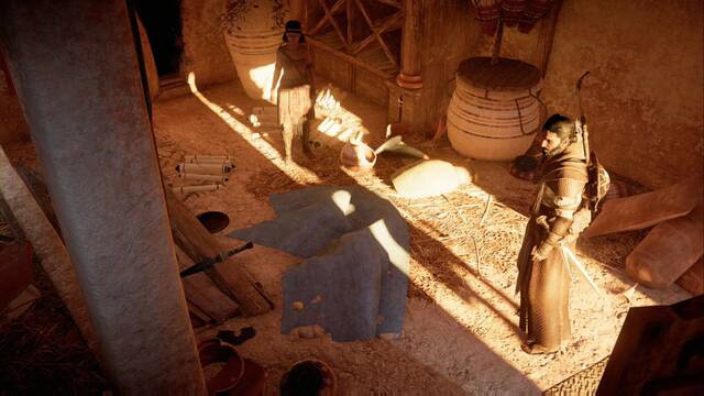 Assassin Creed Origins - Misión secundaria: Cuestiones fiscales - Sefetu se ha llevado a Harjuf