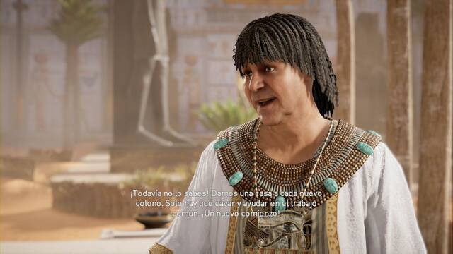 Assassin Creed Origins - Misión secundaria: El chico nuevo del barrio - Un tipo generoso
