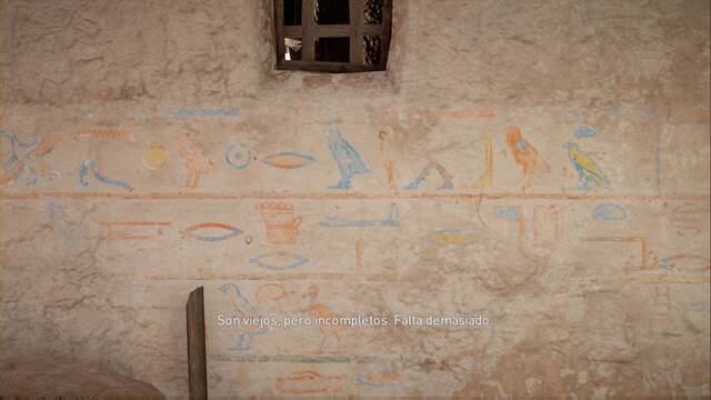 Assassin Creed Origins - Misión secundaria: El chico nuevo del barrio - Un antiguo acertijo