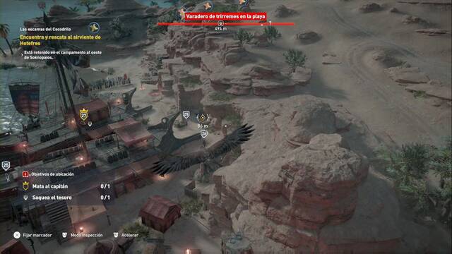 Assassin Creed Origins - Las escamas del Cocodrilo - Rescata al sirviente