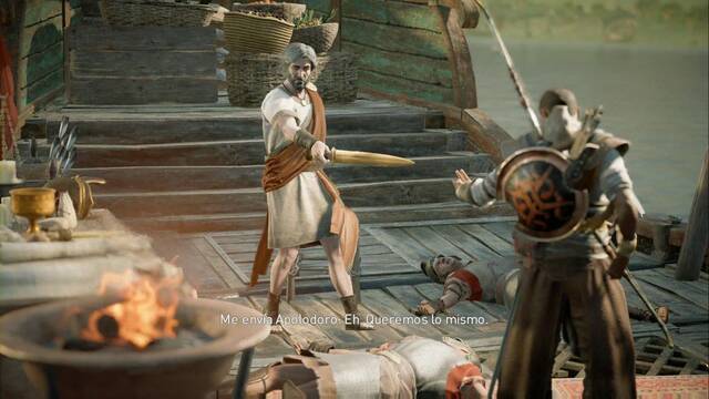 Assassin Creed Origins - Las escamas del Cocodrilo - Hotefres es bastante desconfiado