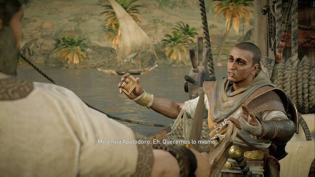 Assassin Creed Origins - Las escamas del Cocodrilo - Nuestra insignia lo convencer