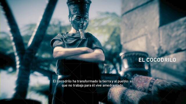Assassin Creed Origins - Las escamas del Cocodrilo - El Cocodrilo, el ltimo de La Orden