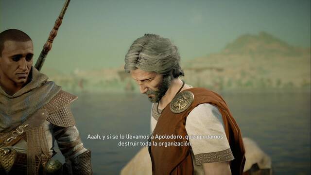 Assassin Creed Origins - Las escamas del Cocodrilo - Hotefres nos presta ayuda