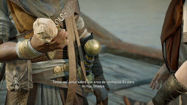 Assassin Creed Origins - Las escamas del Cocodrilo - Nuestro nuevo objetivo est claro