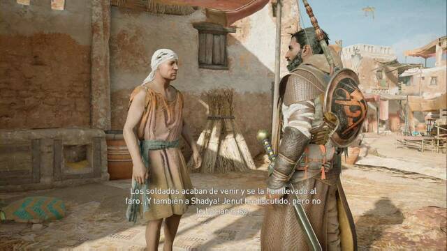 Assassin Creed Origins - Las escamas del Cocodrilo - Hay que ir al faro