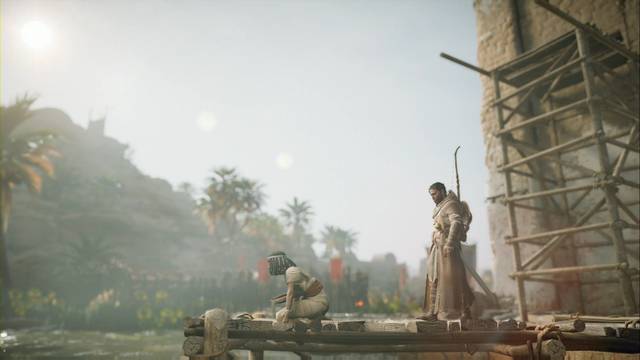 Assassin Creed Origins - Las escamas del Cocodrilo - Bayek rescata a Jenut