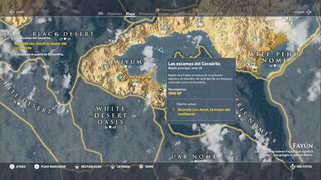 Assassin Creed Origins - Las escamas del Cocodrilo - La mujer de Hotefres tiene el libro