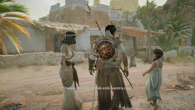 Assassin Creed Origins - Las escamas del Cocodrilo - Shadya nos llevar a la villa