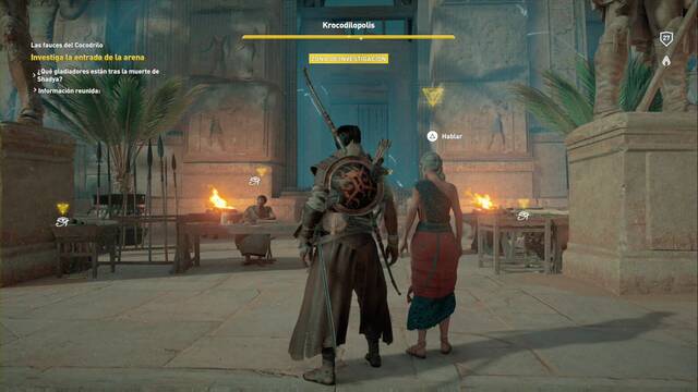 Assassin Creed Origins - Las fauces del Cocodrilo - Investiga la zona