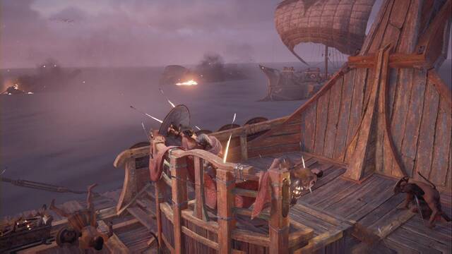 Assassin Creed Origins - Aya, espada de la diosa - Fóxidas cubre nuestra huida