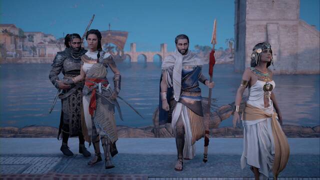 Assassin Creed Origins - Aya, espada de la diosa - Cleopatra llega a Alejandría